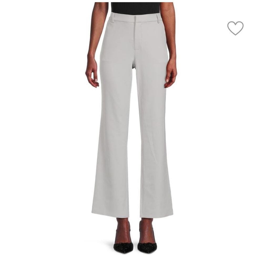 Area Start Liz Crepe Work Pants Trousers Light Gray Size‎ XS